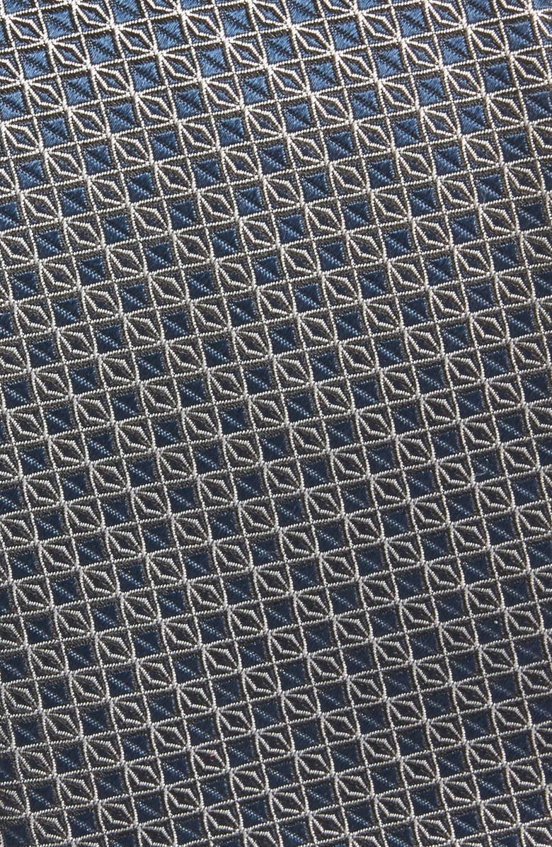 ZEGNA TIES Cento Fili Silk Jacquard Tie, Alternate, color, Darkblue