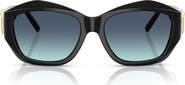 Tiffany & Co. 54mm Gradient Pillow Sunglasses