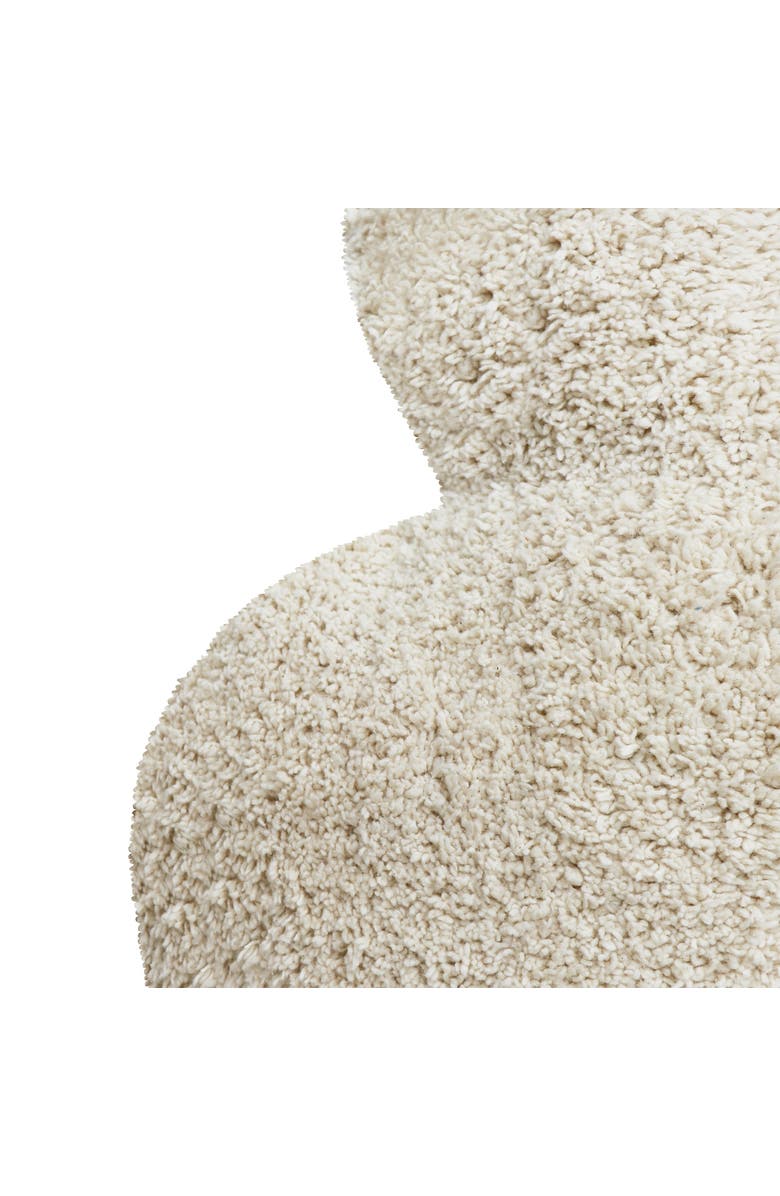 Lorena Canals Floor Cushion Clouds, Alternate, color, Natural