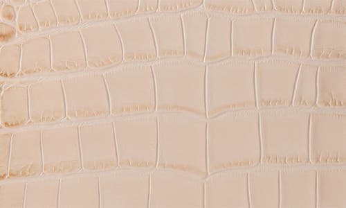 Brahmin Small Caroline Croc Embossed Leather Satchel