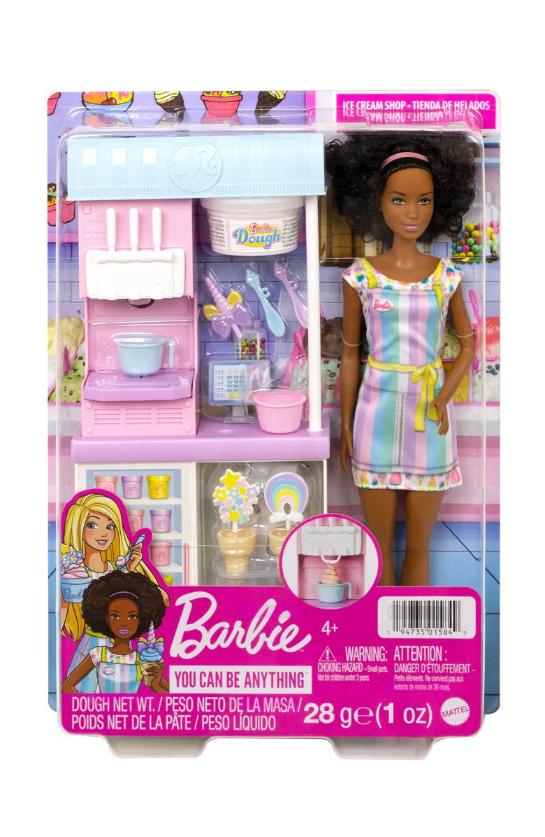 Barbie <sup>®</sup> Ice Cream Shopkeeper Doll & Playset, Alternate, color,