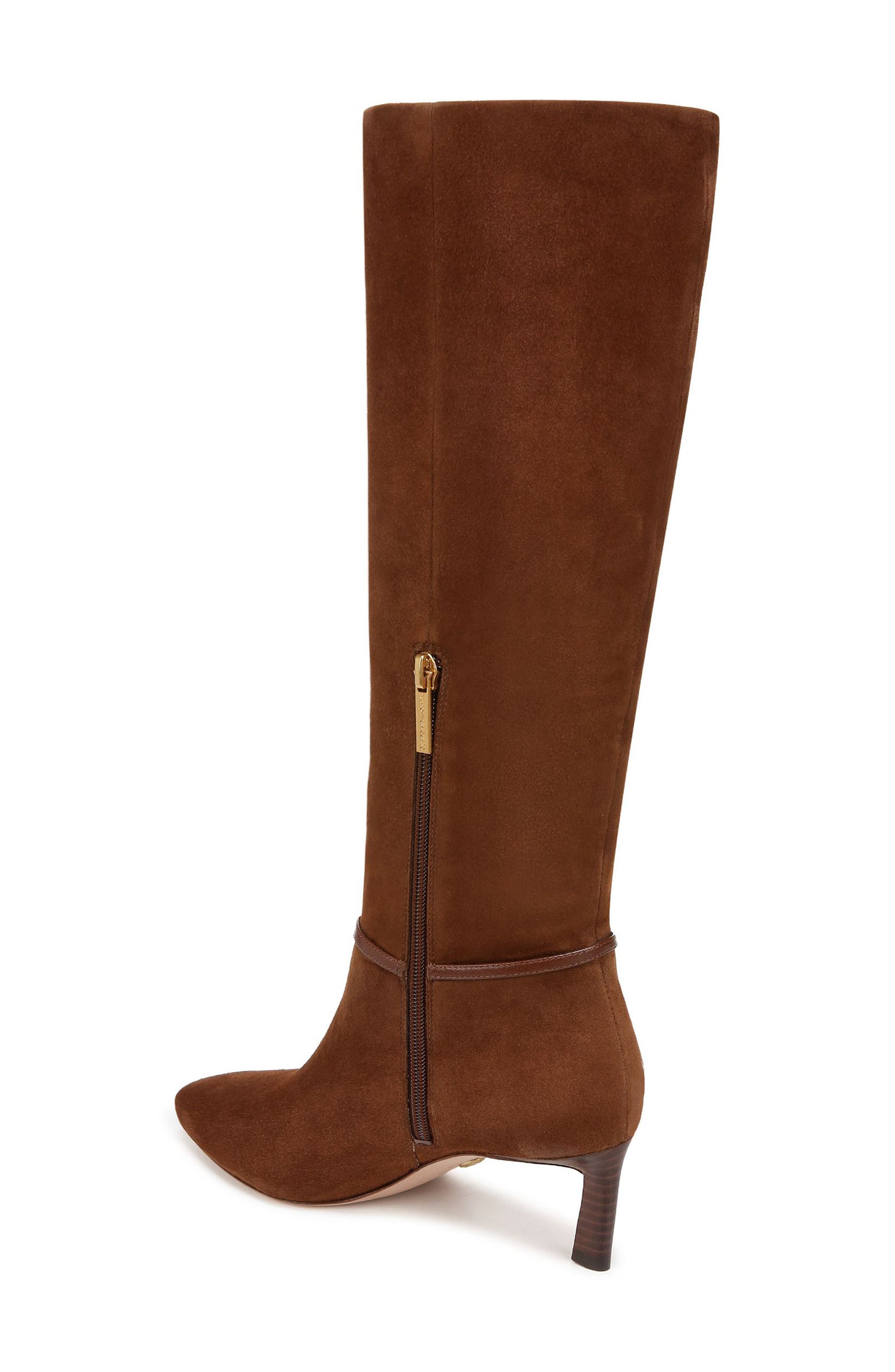 Veronica Beard Kenzie Knee High Boot, Alternate, color, Cedar