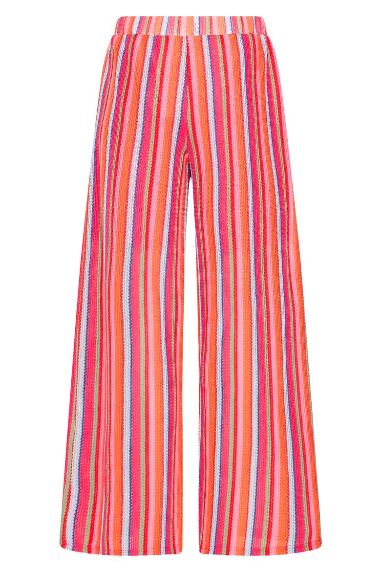 Multicolor Stripe Wide Leg Pants, Alternate, color, MULTI STRIPE
