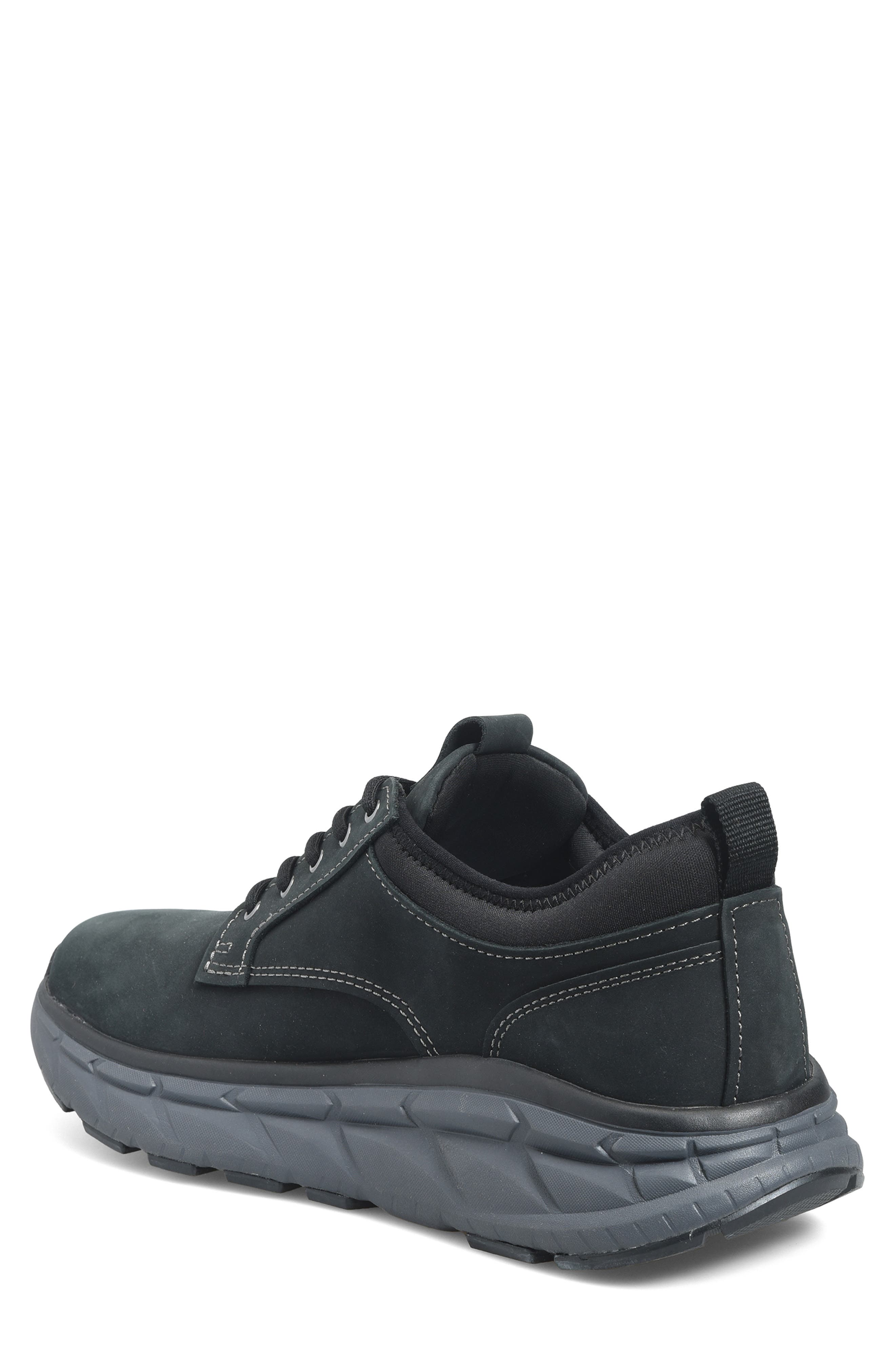 Align Verdell Water Resistant Leather Sneaker - Wide Width Available, Alternate, color, Black