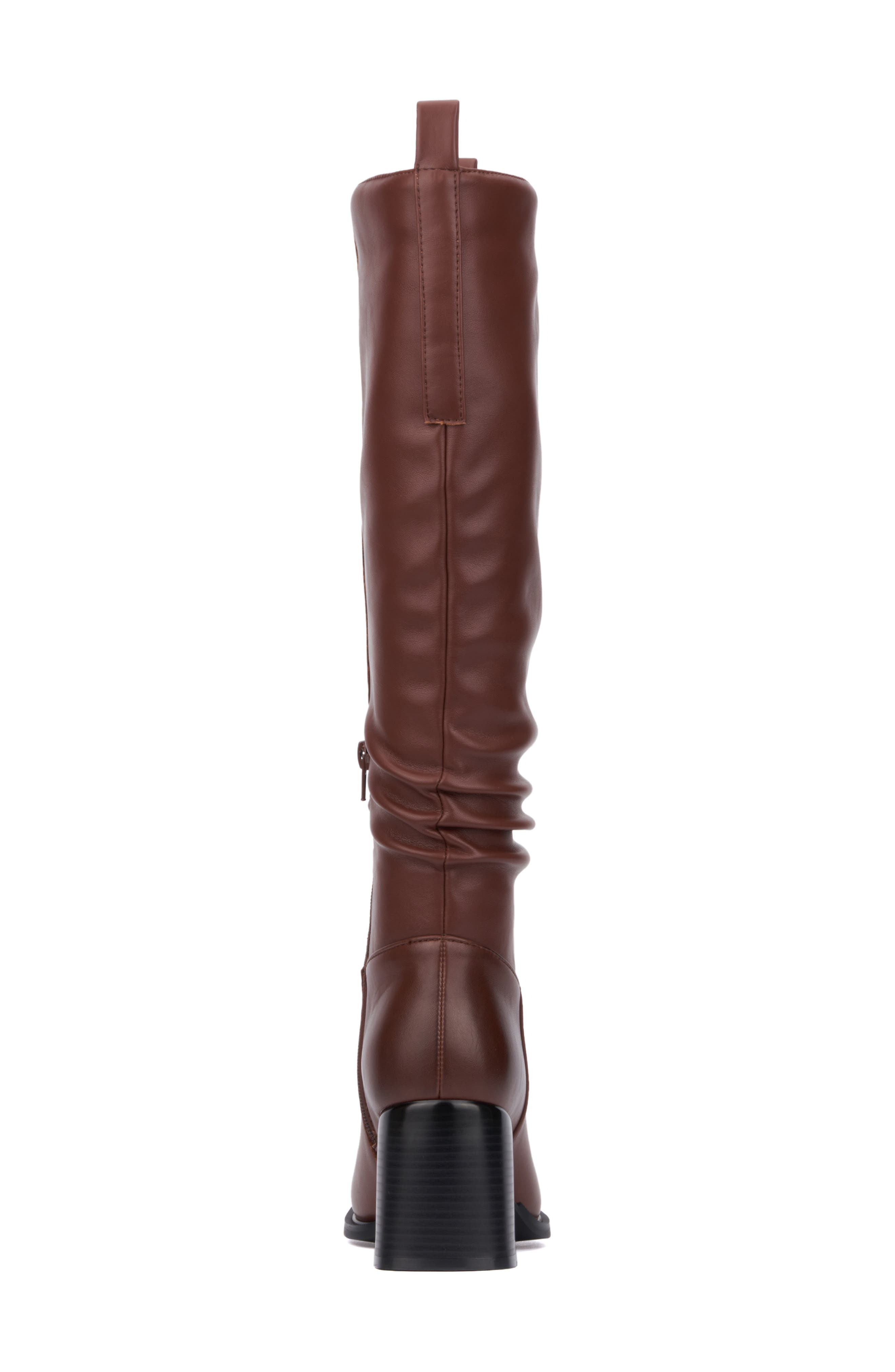 OLIVIA MILLER Solar Knee High Boot, Alternate, color, Brown