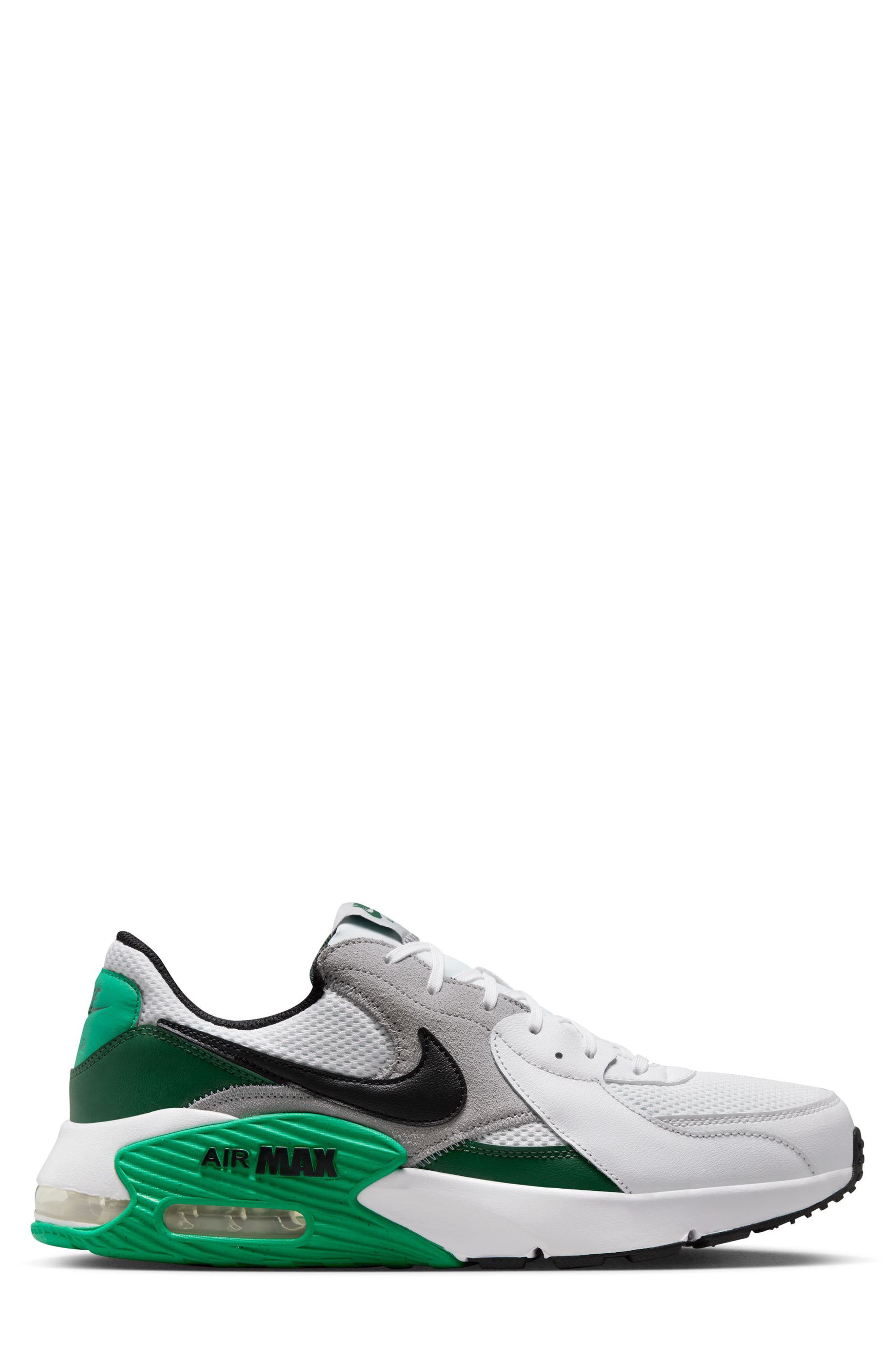 Air Max Excee Sneaker, Alternate, color, SUMMIT WHITE/ STADIUM GREEN