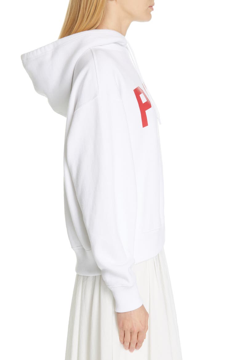 Hoodie, Alternate, color, WHITE