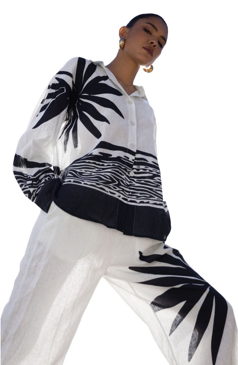 DIARRABLU Rina Top, Alternate, color, Maja Navy