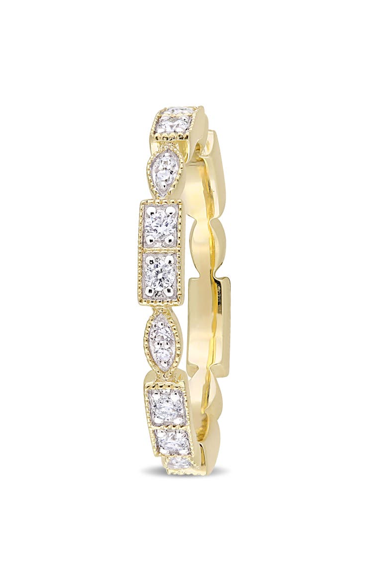 1/3 CTW Diamond Anniversary Ring 10k, Alternate, color, 10k Yellow Gold