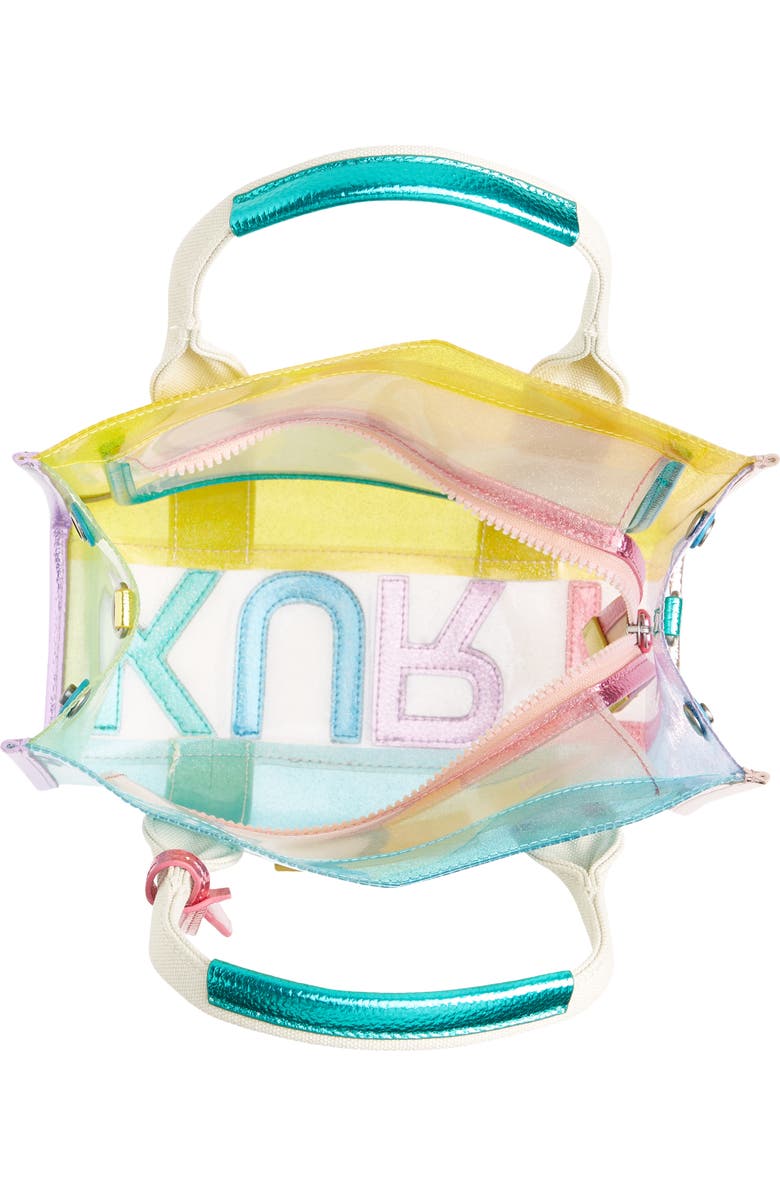 Kurt Geiger London Mini Southbank Vinyl Clear Tote, Alternate, color, Mult/Other