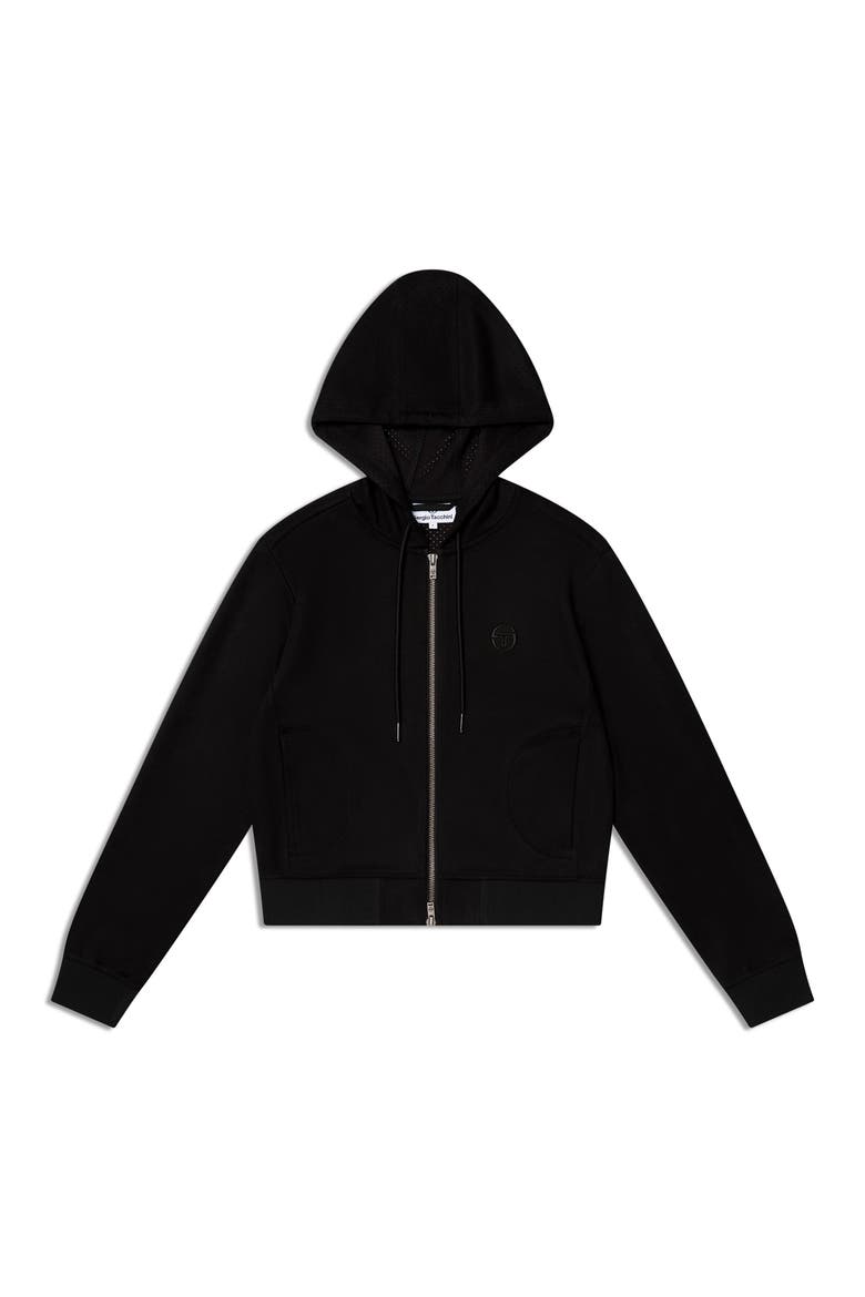 Women's Camoscio Hoodie, Alternate, color, BLACK BEAUTY