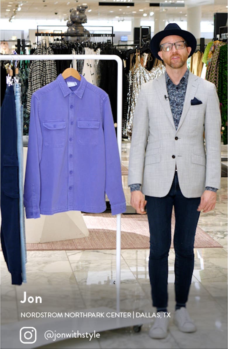 Denim Overshirt, sales video thumbnail