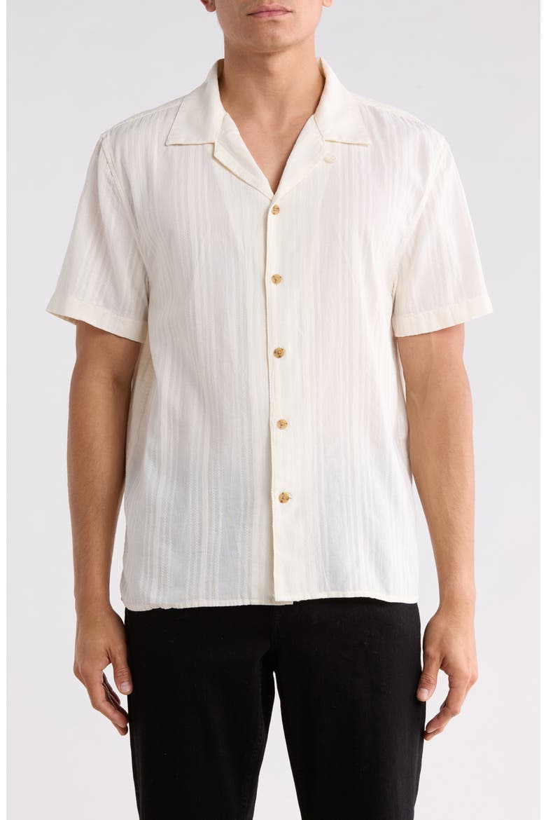 Riviera Cabana Camp Shirt, Main, color, TOFU