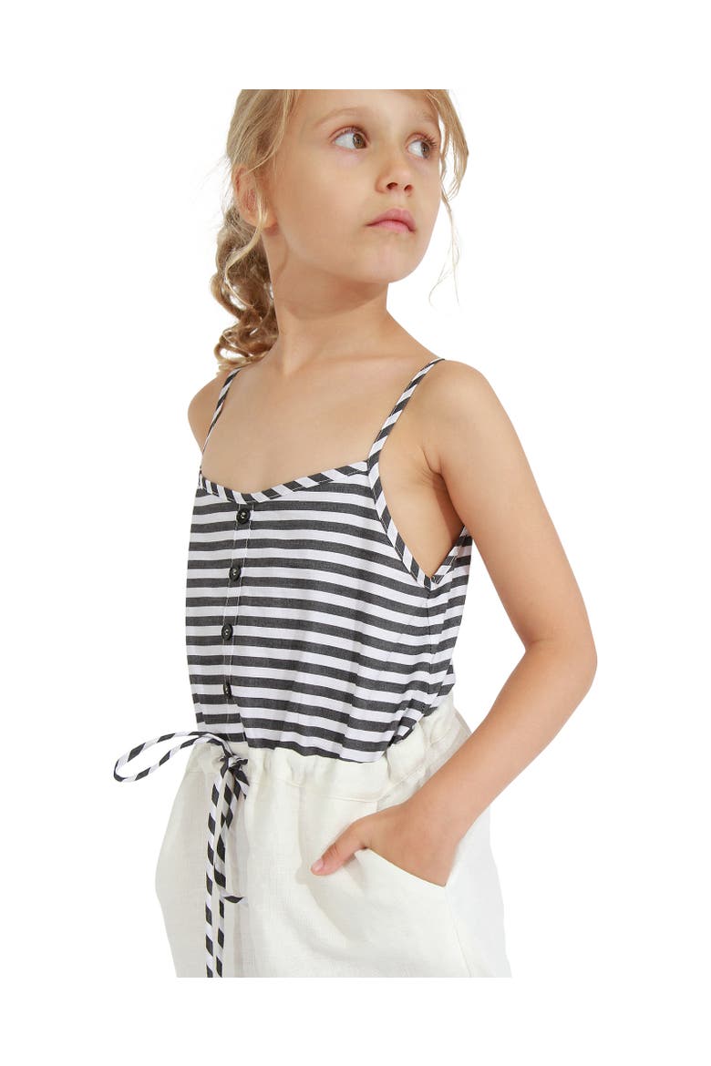Bright Side Striped Mini Dress, Alternate, color, White