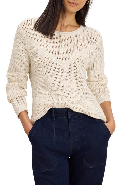 Diamond Stitch Mix Sweater