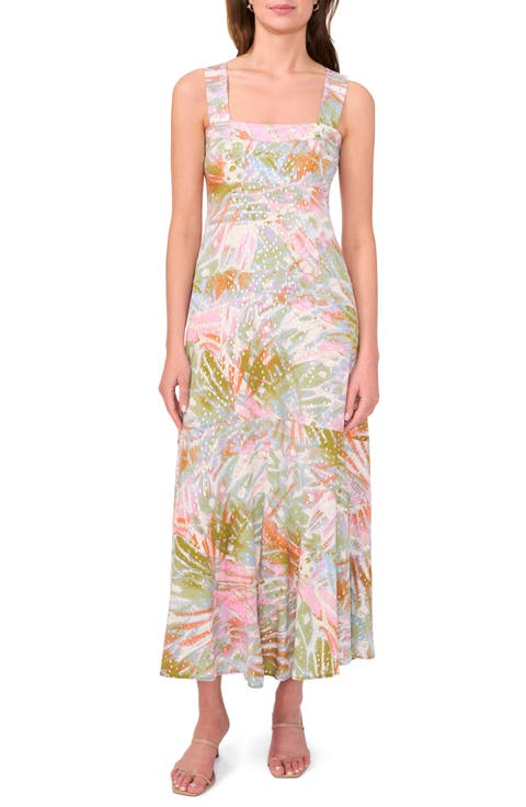 Challis Smocked Back Maxi Dress