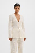Malina Mirella Fitted Crochet Cardigan