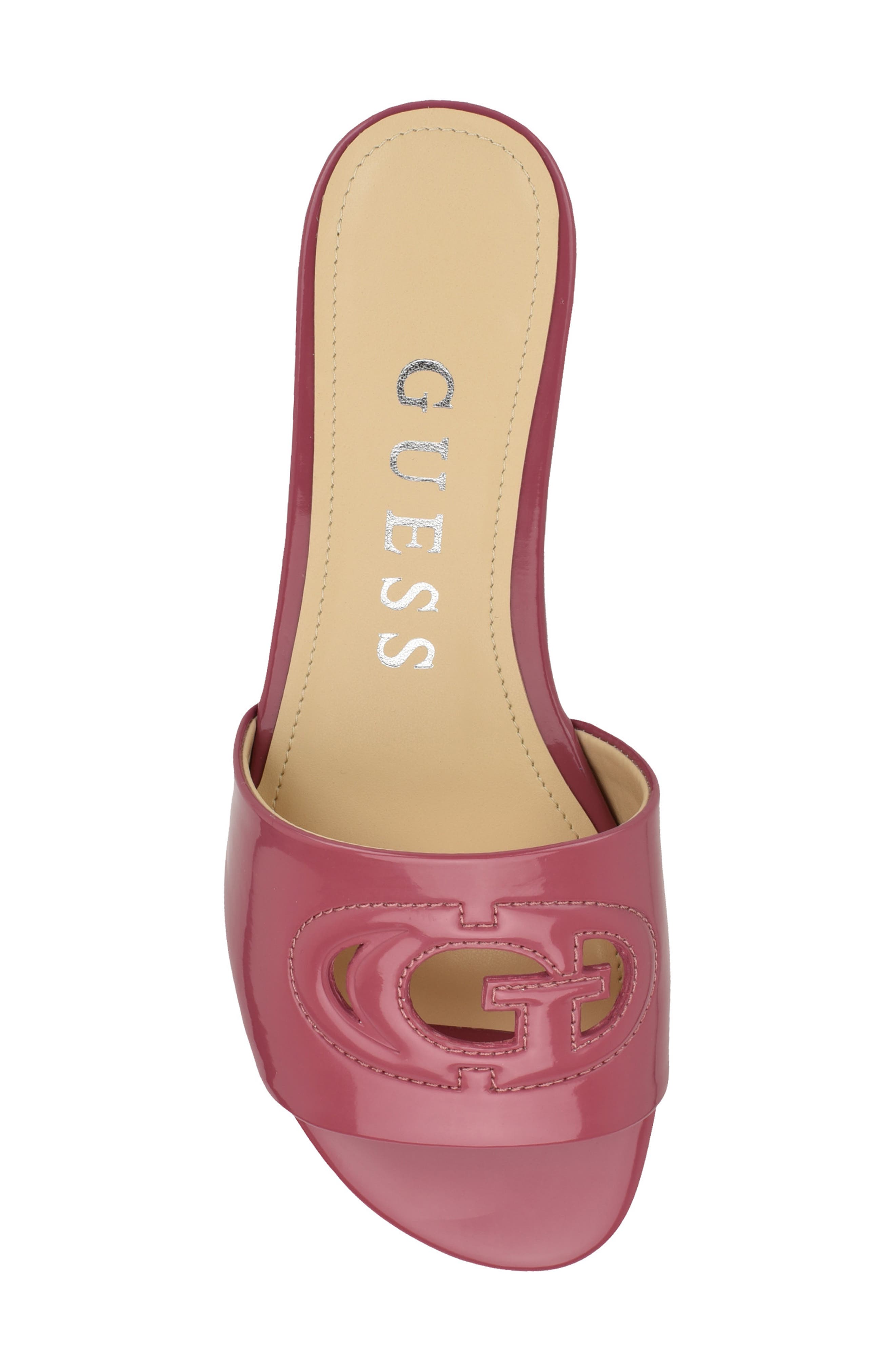 GUESS Tashia Slide Sandal, Alternate, color, Light Pink