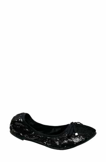 NINETY UNION Sequin Ballerina Flat