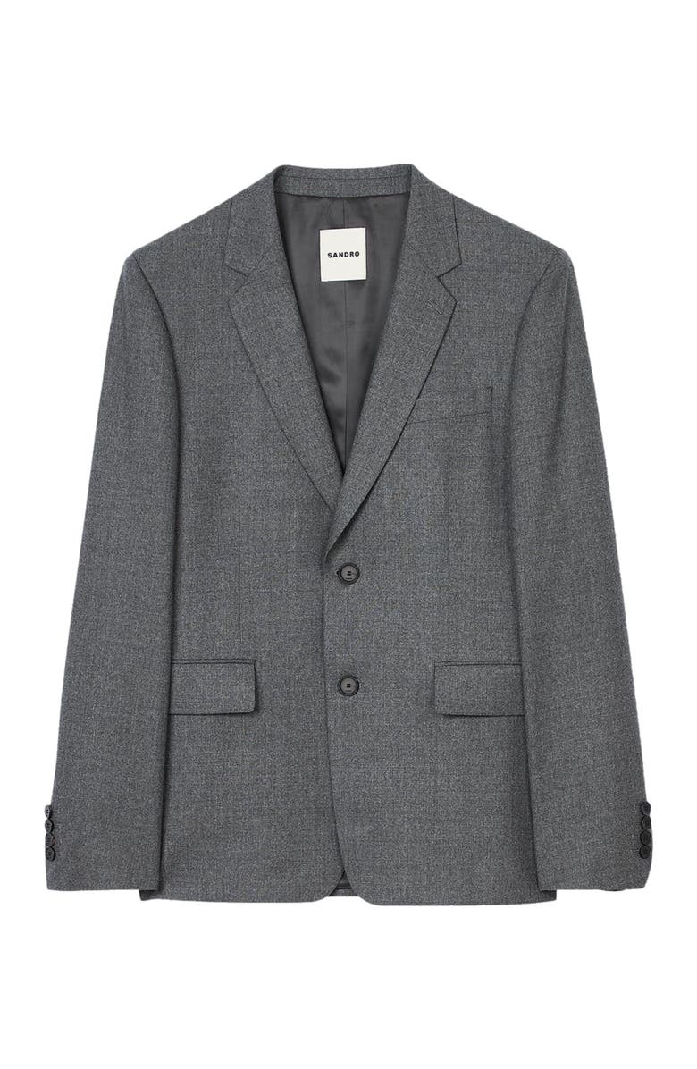 SANDRO Suit jacket, Alternate, color, 