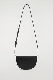 COS Curved Crossbody Bag - Leather