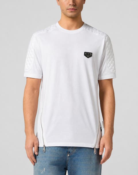 Jersey T-Shirt Padded Sleeves Men