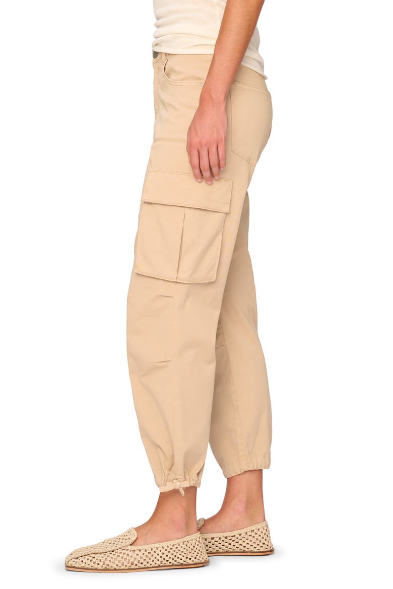 Gwen Cargo Joggers, Alternate, color, SOFT BEIGE