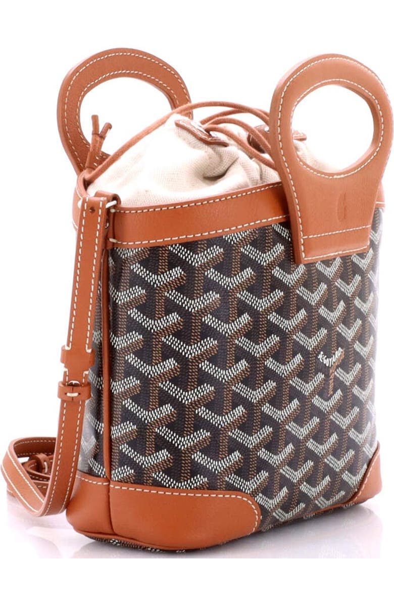 Pre-Owned Goyard Beluga Bag Coated Canvas Mini, Alternate, color, Brown