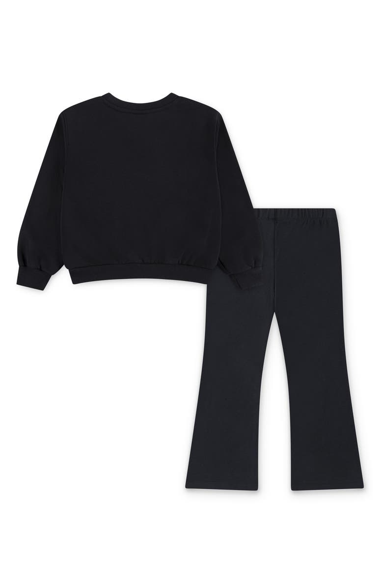 Nike Kids' Wild Warmth Sweatshirt & Flare Leggings Set, Alternate, color, Black