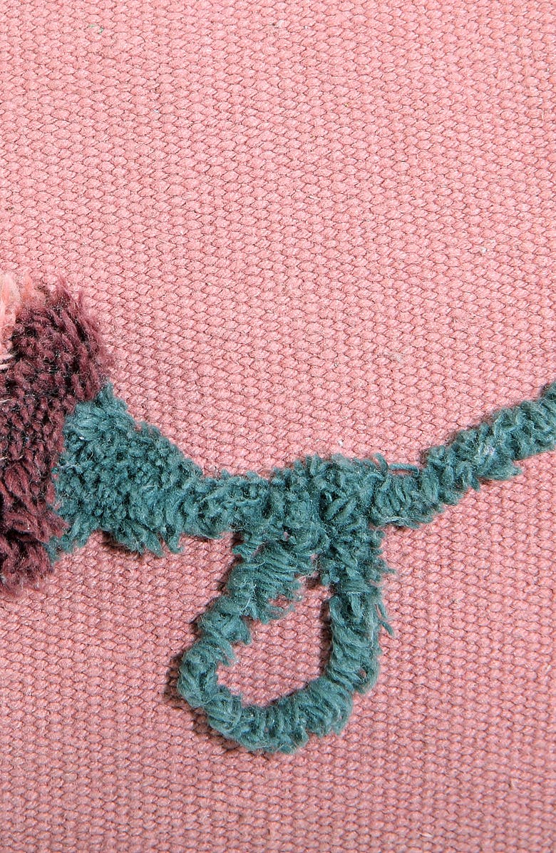 Lorena Canals English Garden Pouf, Alternate, color, Ash Rose