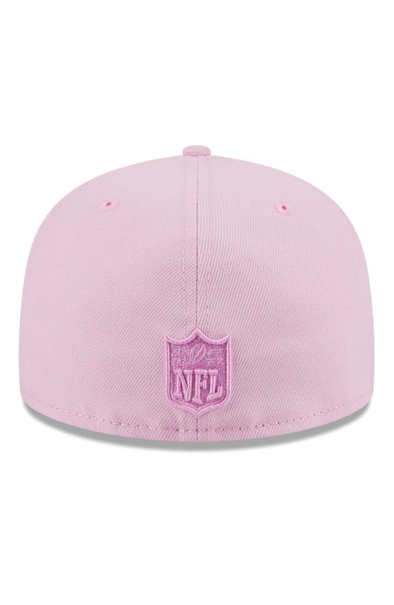 New Era Men's  New Era Pink Las Vegas Raiders Color Pack 59FIFTY Fitted Hat, Alternate, color, 