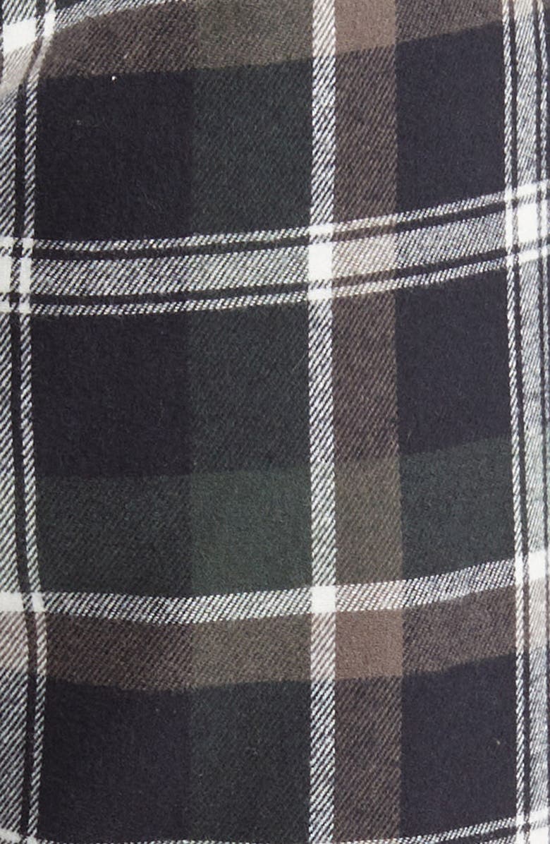 Majestic International Holiday Homecoming Cotton Flannel Pajamas, Alternate, color, Green