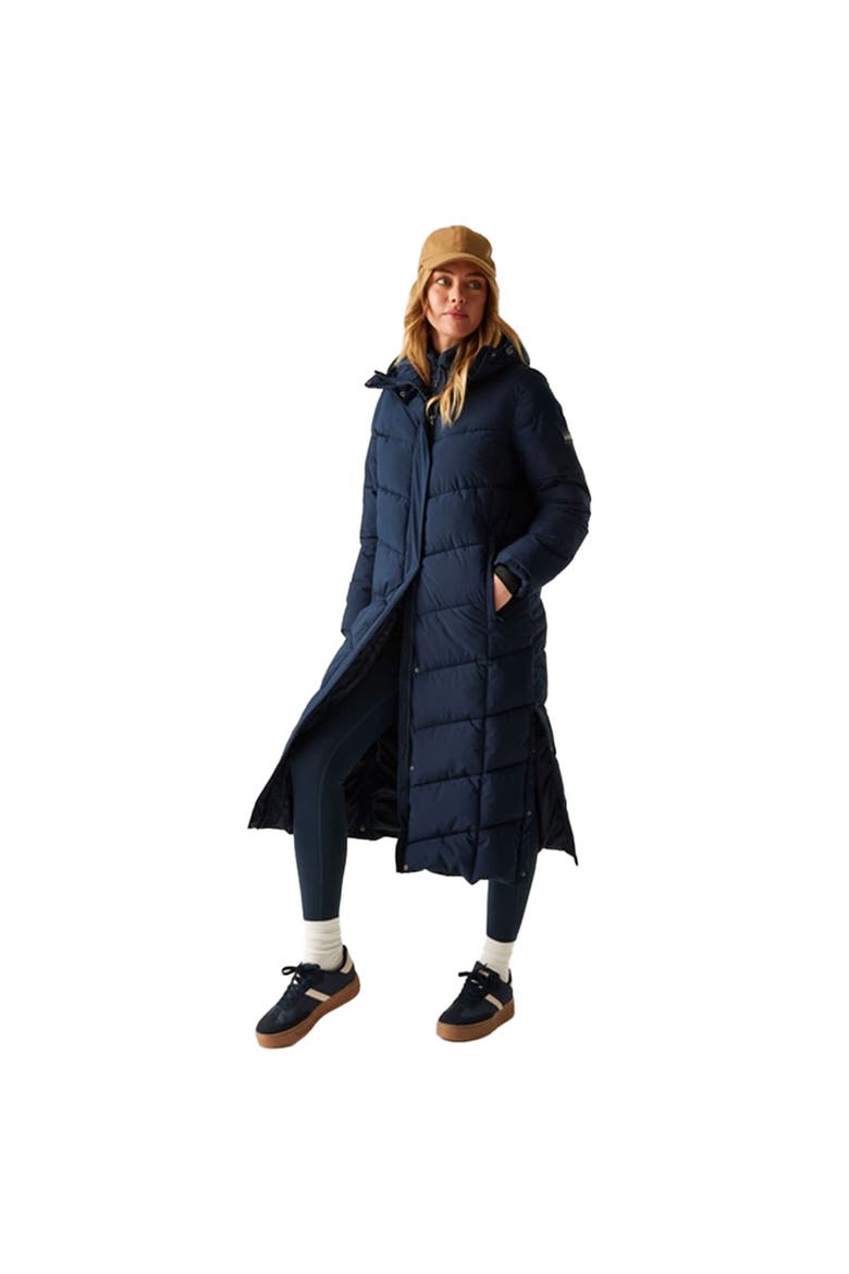 Eloria Padded Jacket, Alternate, color, Navy