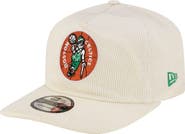 New Era Men's New Era White Boston Celtics 19TWENTY 80s Chrome Corduroy Adjustable Hat