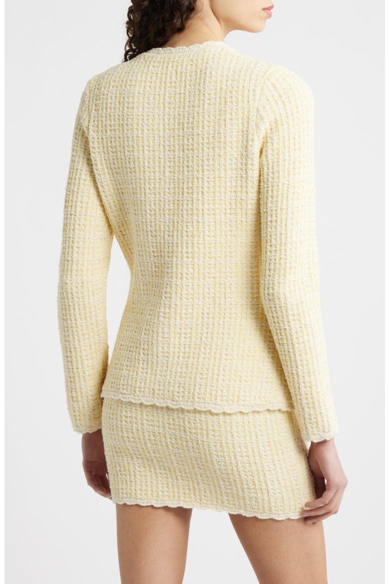 Gaililee Cardigan, Alternate, color, DAYLILY YELLOW