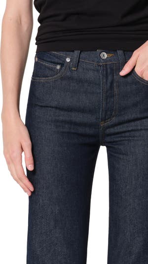 Ingram High Waist Split Hem Skinny Jeans