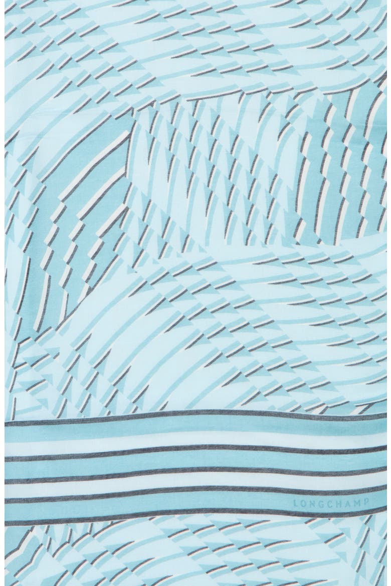 Le Pliage Neo Scarf, Alternate, color, AQUA