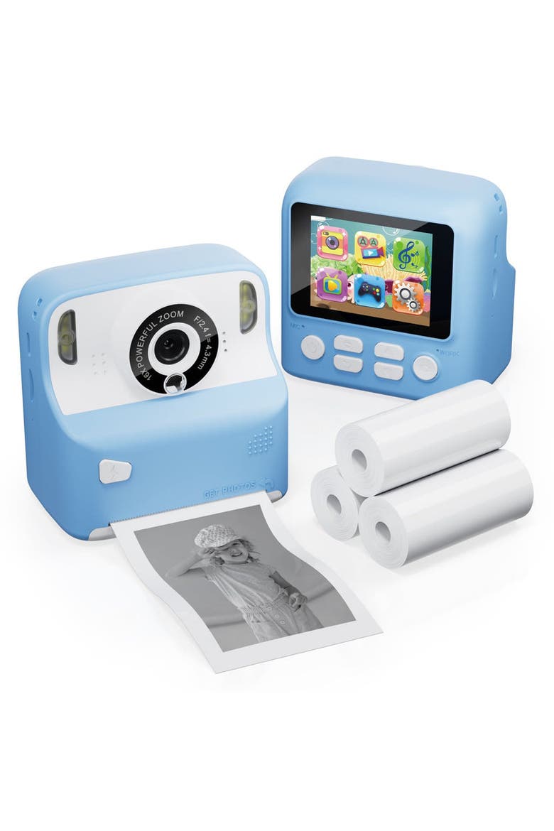 Snap 'n' Smile Instant Print Camera, Main, color, Pink Simple