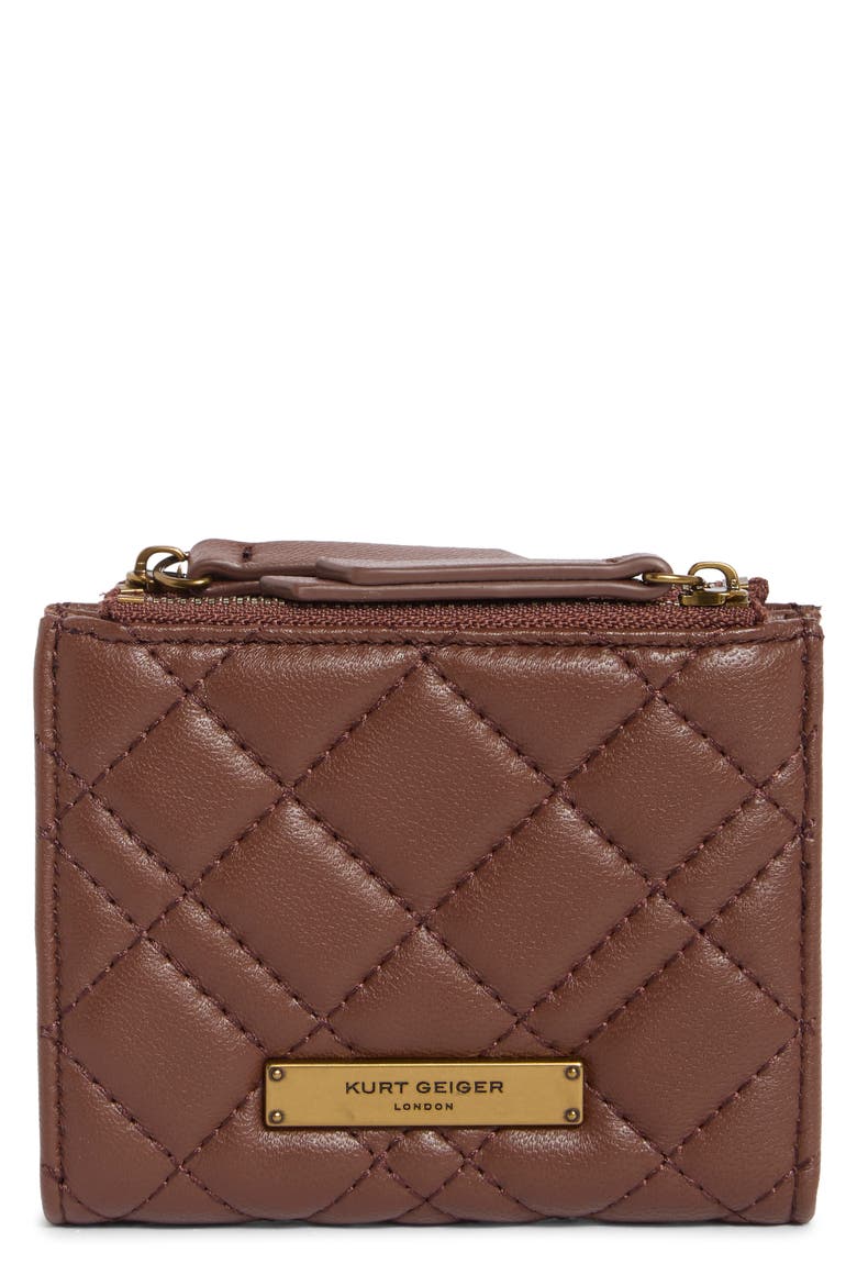 Brixton Leather Mini Purse, Main, color, WINE
