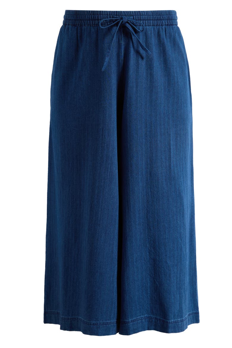 Eskelli Culottes, Alternate, color, MID WASH