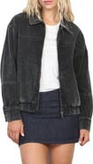 Stoosh Snow Washed Corduroy Bomber Jacket