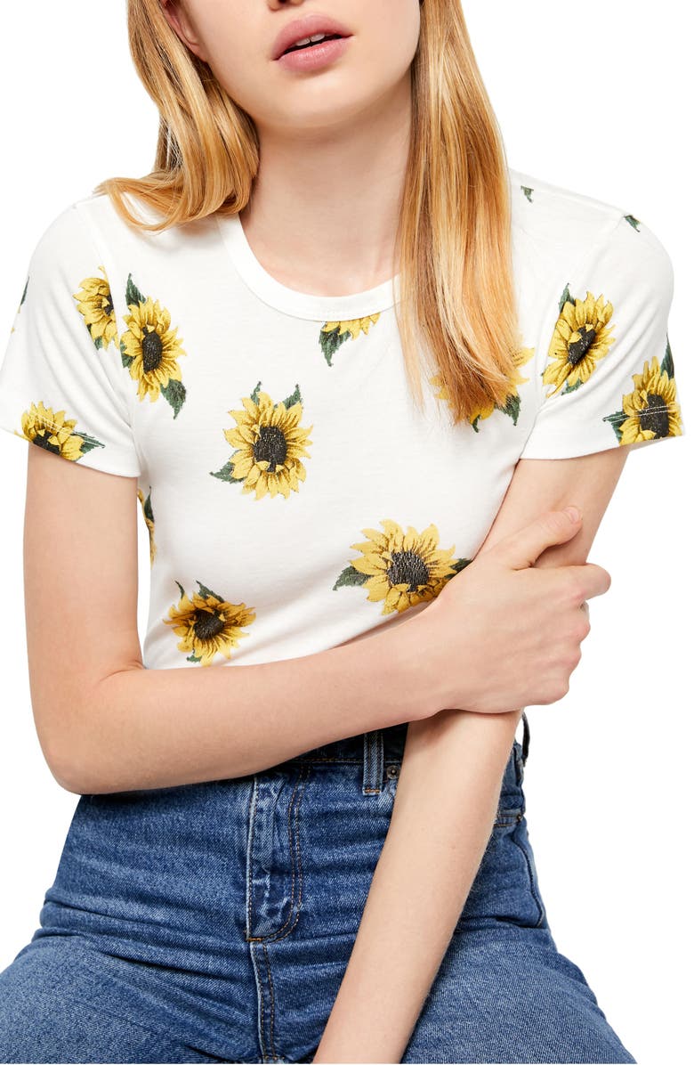 BDG Urban Outfitters Sunflower Tee, Alternate, color, 