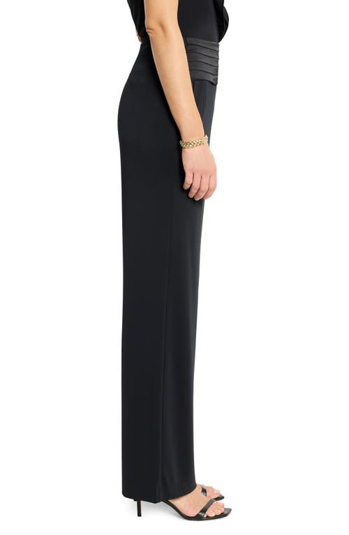 Shop Nic + Zoe Nic+zoe Cummerbund Waist Crepe Pants