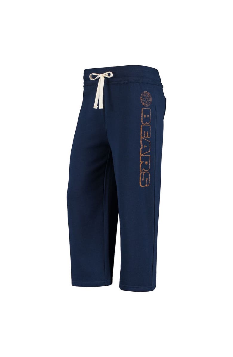 Junk Food Women's Junk Food Navy Chicago Bears Cropped Pants, Alternate, color, Navy