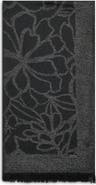 Calvin Klein Metallic Floral Wrap