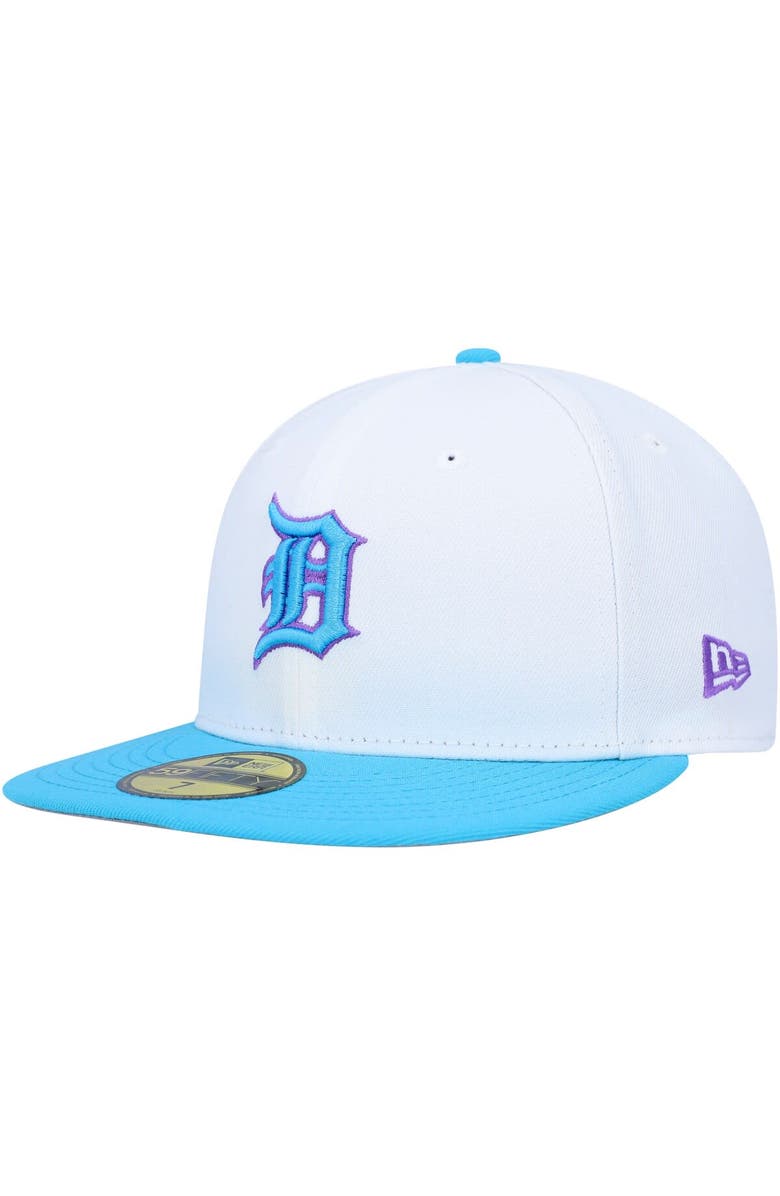 New Era Men's New Era White Detroit Tigers 1984 World Series Vice 59FIFTY Fitted Hat, Alternate, color, 