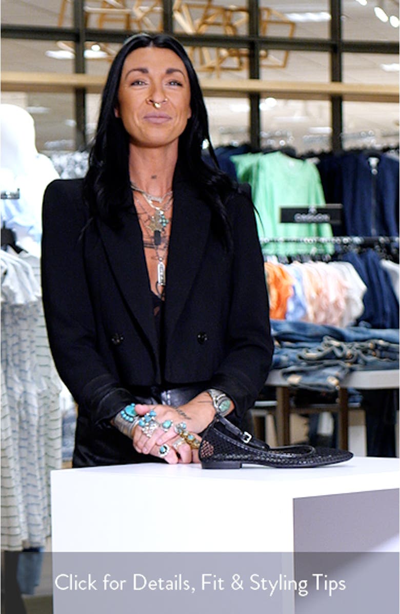 Roz Ankle Strap Flat, sales video thumbnail