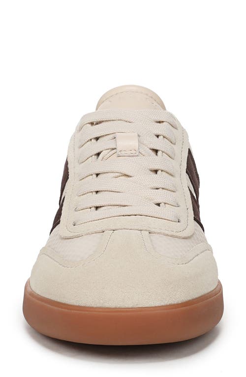 Vince Womens Mixed Media Leather Casual And Fashion Sneakers