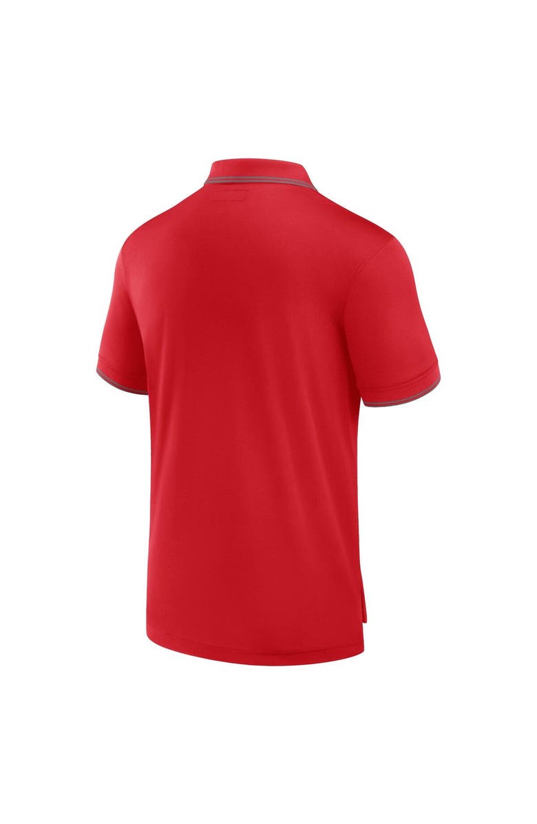 Fanatics Signature Men's Fanatics Signature Red Philadelphia Phillies Pique Polo Shirt, Alternate, color, Red