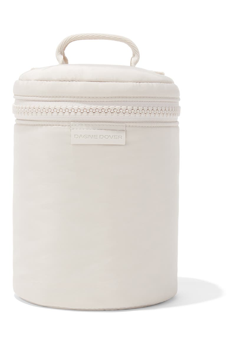 Mila Repreve® Recycled Polyester Large Toiletry Organizer Bag, Main, color, MOONBEAM